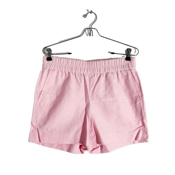 J.Crew Factory Women's 5" Boardwalk Pull On Shorts in Pink - Sz 4 - Picture 1 of 5